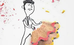 Pencil Shavings Turned into Illustrations by Marta Altes