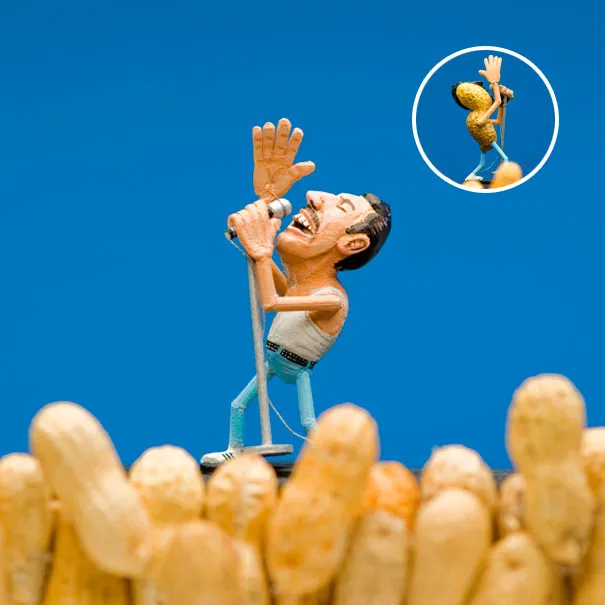 27 Famous People Made From Peanuts