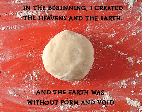 Artist Uses Dough And Sprinkles To Recreate Creation Of The World