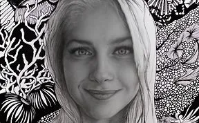 Realistic Pencil And Pen Drawing