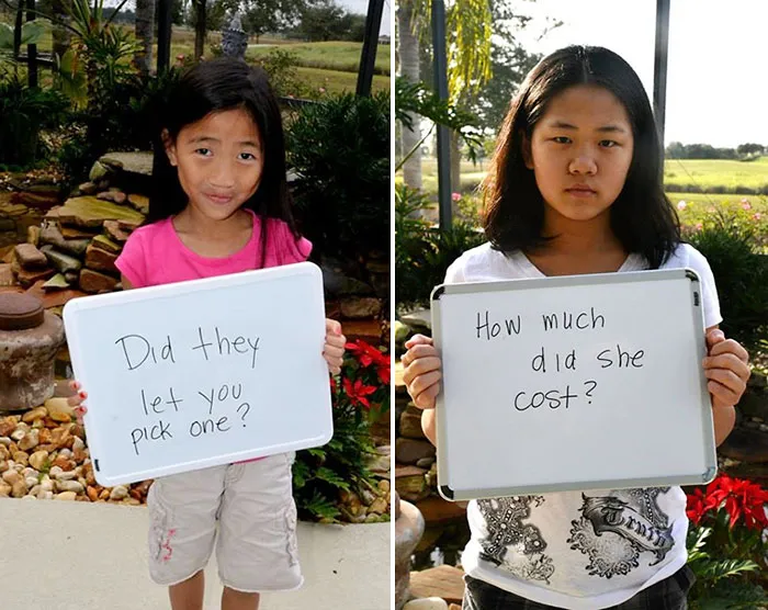 Things Said To Or About My Adopted Daughters