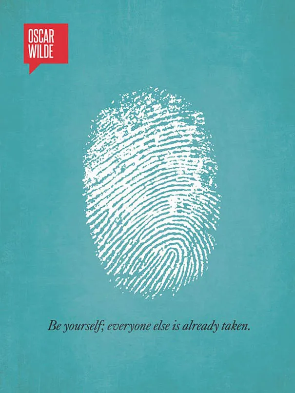 Inspiring Famous Quotes Illustrated With Minimalistic Posters