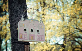 Tiny Grand Budapest Hotel For Birds By Clinic 212