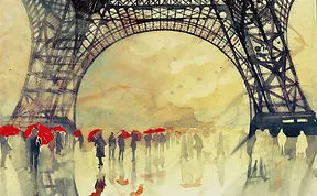 Beautiful Architectural Watercolors By Maja Wronska