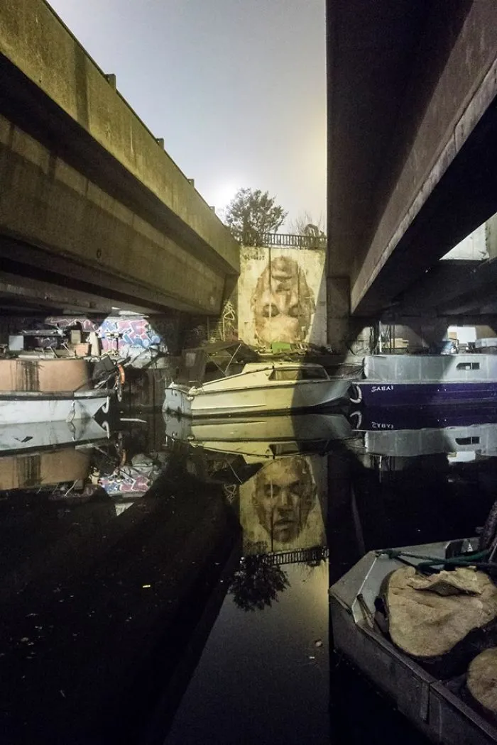 Borondo In Hackney Wick, London, Uk
