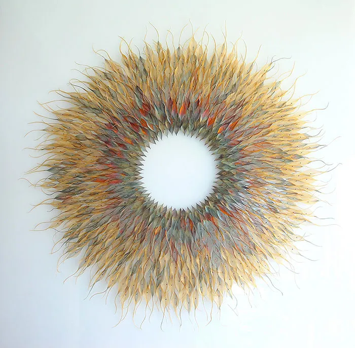 Elegant Woven Wire Sculptures By Michelle McKinney