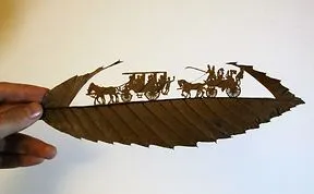 Delicate Leaf Cutting By Omid Asadi