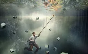 Stunning Underwater Photo Session - Corporate Photos Shouldn't Be Boring!