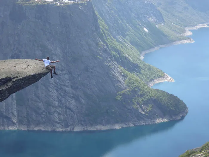 On The Edge Of Trolltunga!