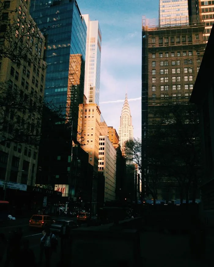 Surrounded By Skyscrapers