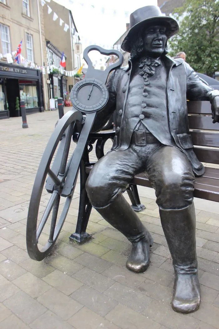 Knaresborough England Sculpture Of John Metcalf Civil Engineer
