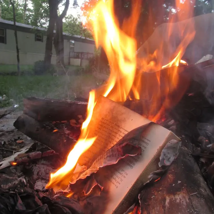 Behind The Fire