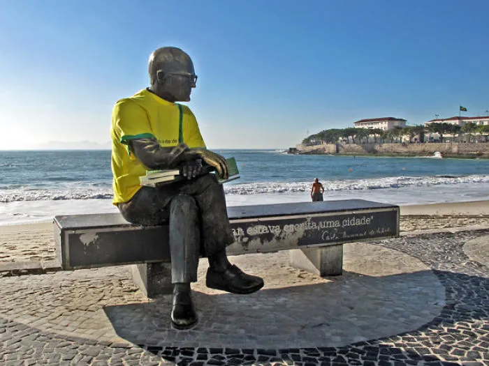 Carlos Drummond De Andrade - Copacabana - Rio De Janeiro
