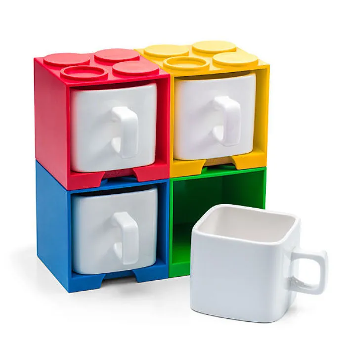 Building Block Mug Holders