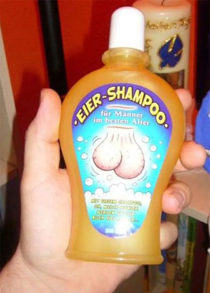Testicle Shampoo, Ewww