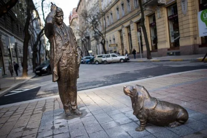 Columbo Statue; Budapest; Hungary