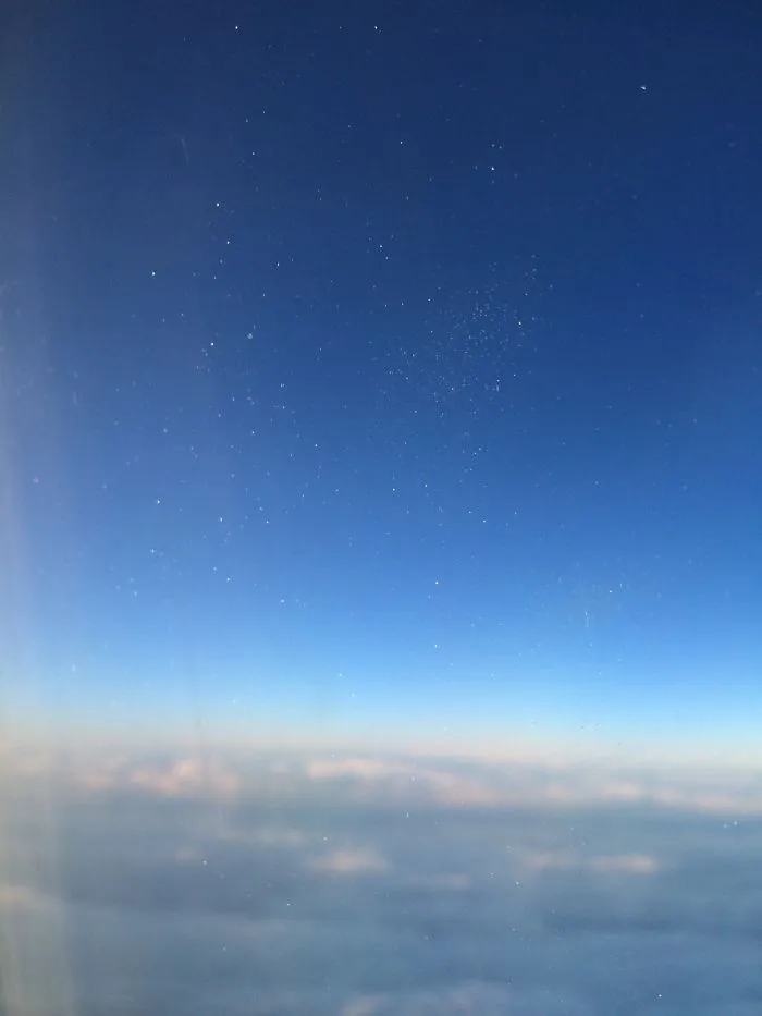 #51 Droplets On Plane Window