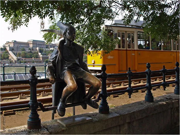 Little Princess In Budapest, Hungary