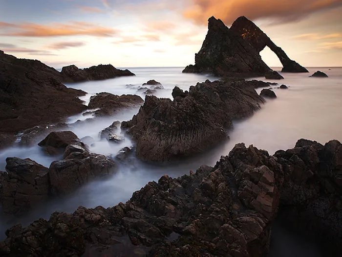 The Bowfiddle Rock, Portknockie