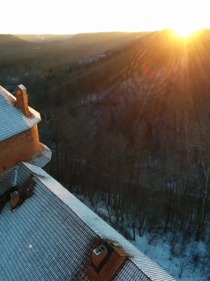 Castle Sunset