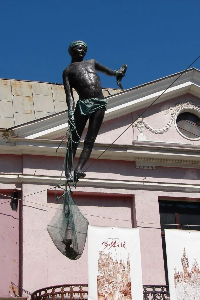 A Boy With Fish, Sopot, Poland