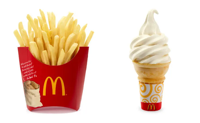 French Fries + Ice Cream