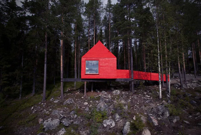 The Blue Cone, Harads, Northern Sweden
