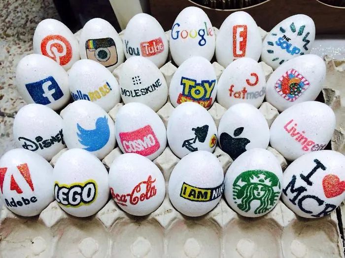 When I Dye Easter Eggs. Easter Egg 'thank You' Project By Maria A. Aristidou