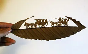 Delicate Leaf Cuttings By Omid Asadi