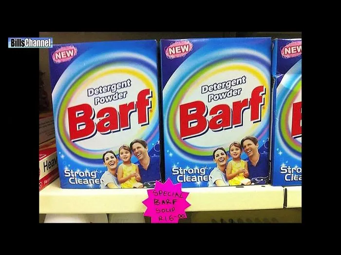 Why Would Anyone Name A Cleaning Product 'barf'?