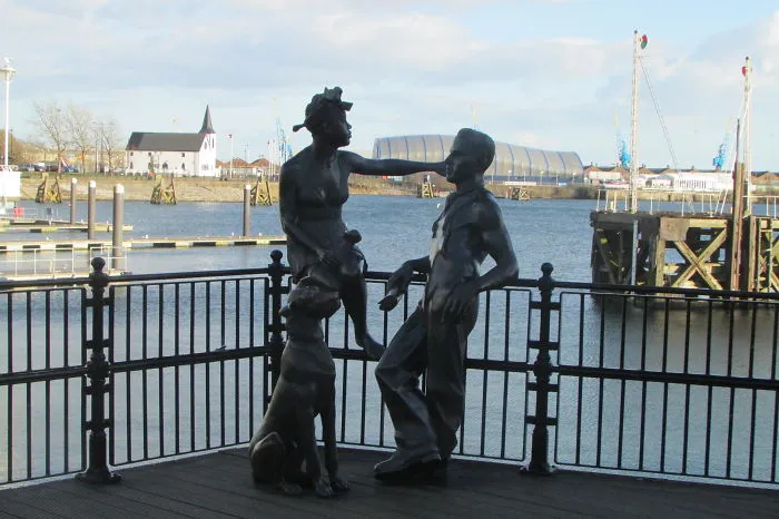Cardiff Bay Sculpture By John Clinch