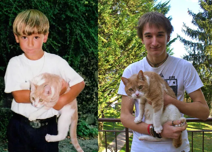 Andrea And Mamau (the Cat) 2000 - 2013