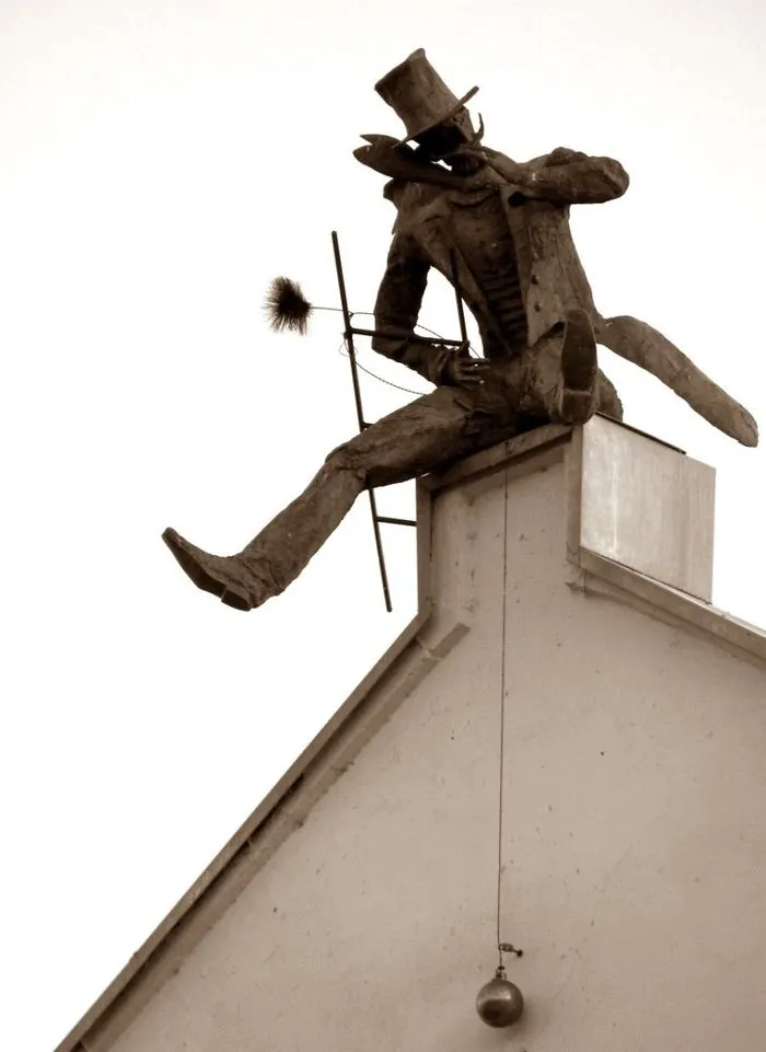 The Chimney Sweeper.klaipeda, Lithuania