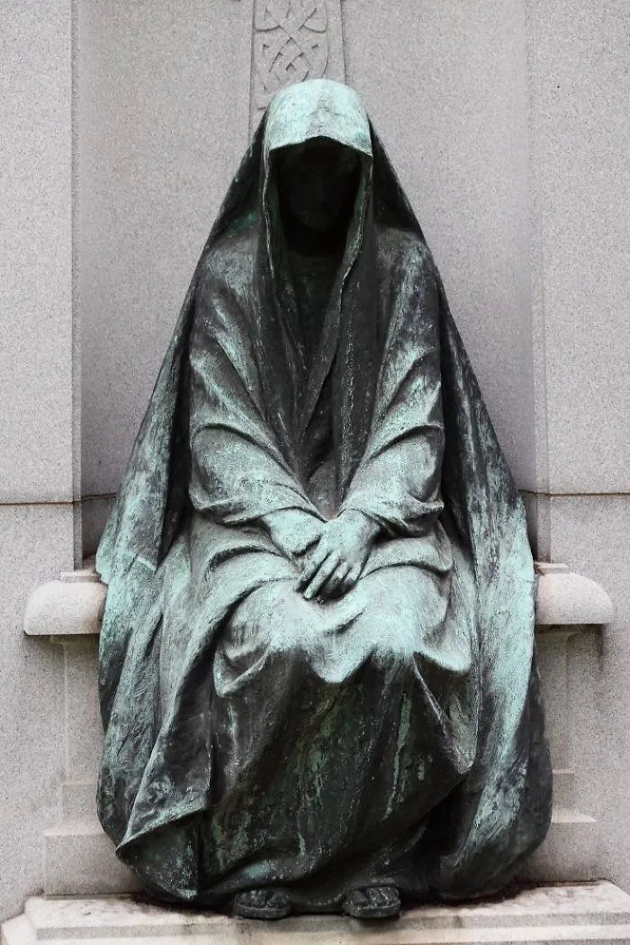 Bronze. Haunting, Yet Amazingly Beautiful In Its Simplicity.