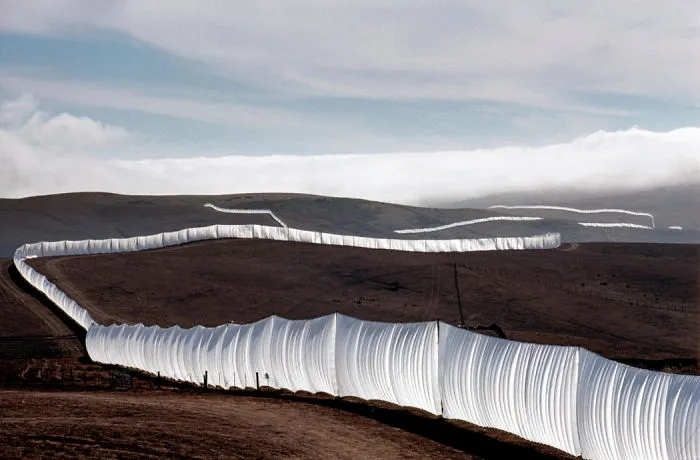 The Running Fence, Sonoma County, Ca