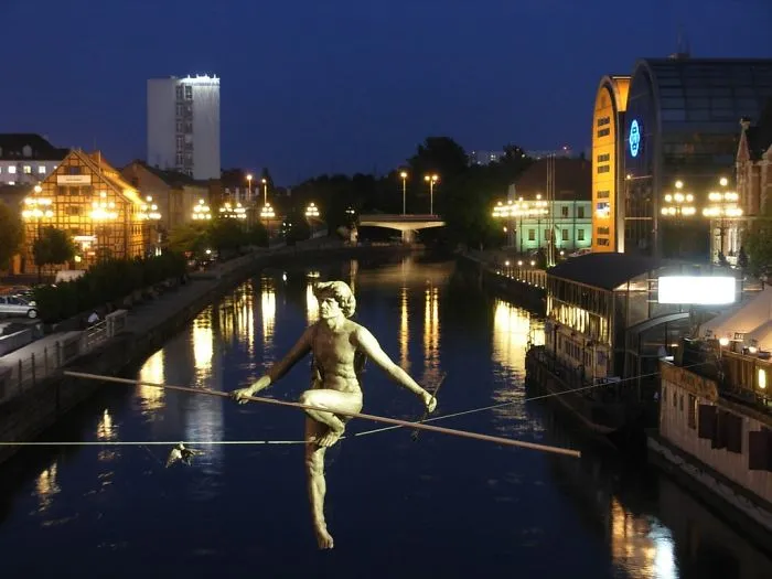 Going Through The River, Bydgoszcz, Poland