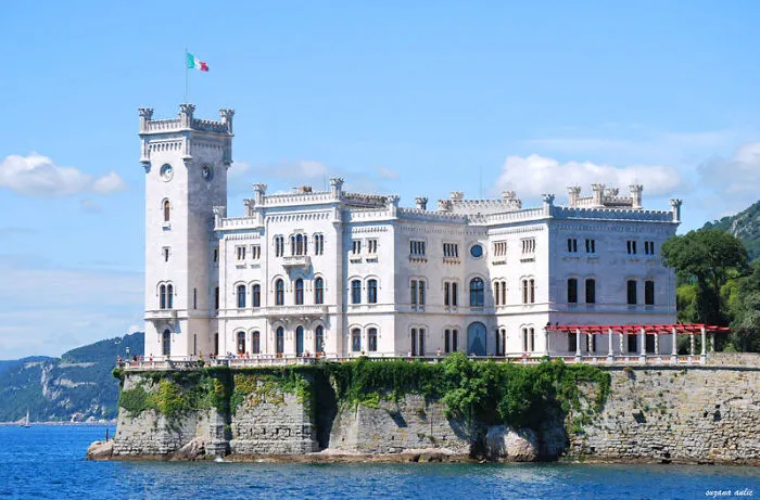 Castello Di Miramare, Trieste, Italy.