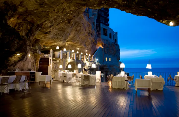 Grotta Palazzese Hotel Restaurant, Polignano A Mare, Italy