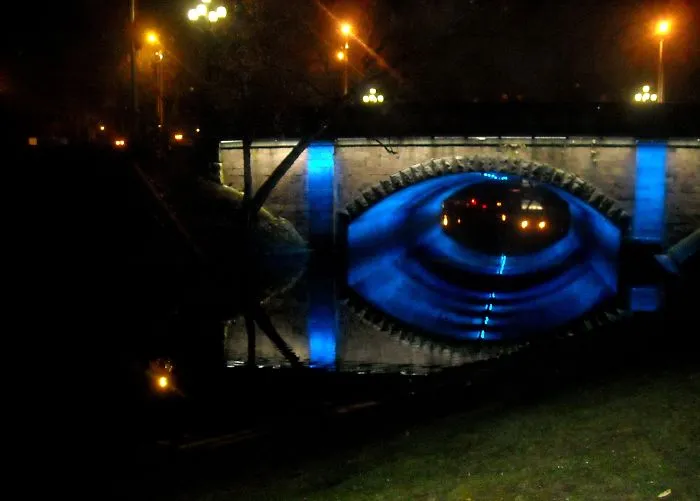 Bridge Near The Bastion Hill, Riga,  Latvia