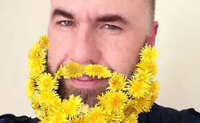 
            
            Latest Trend: Men With Flowers In Their Beards            
          