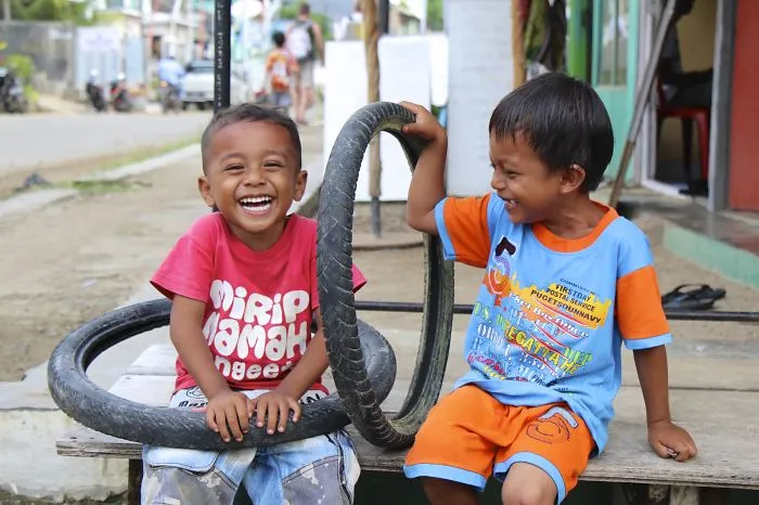 Children Of Labuan Bajo, Flores, Indonesia