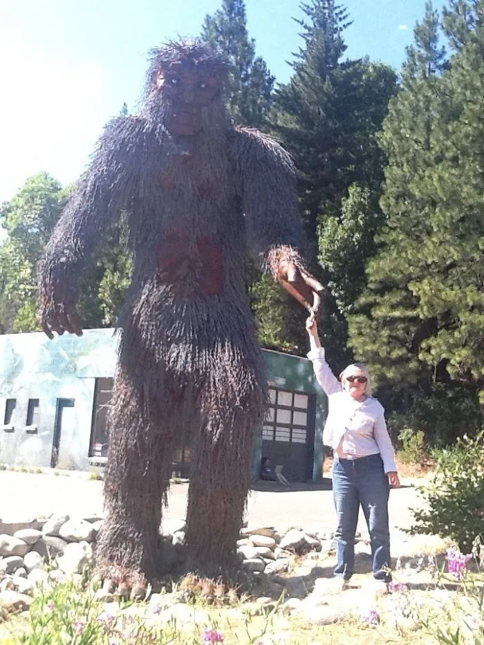 Big Foot,  Happy Camp On The Klamath River In Northern California