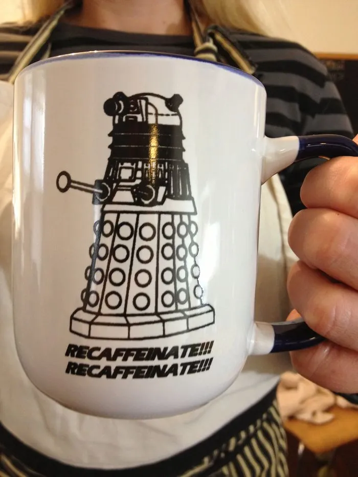 Doctor Who Dalek Recaffeinate Mug