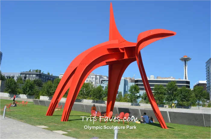 "eagle" By Alexander Calder. Olympic Sculpture Park, Seattle Wa.