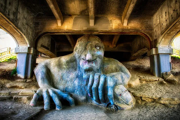 The Fremont Troll - Seattle, Washington