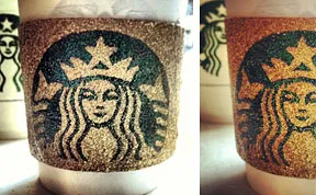 Starbucks Coffee Cups And Sleeves Art By Maria A. Aristidou