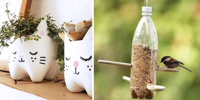 Share Creative Ways To Reuse Old Plastic Bottles                      