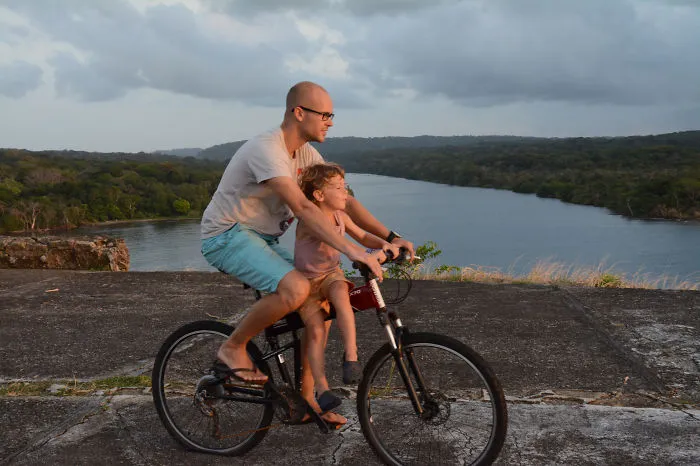 Traveling  Through Honduras With Montague Folding Bike