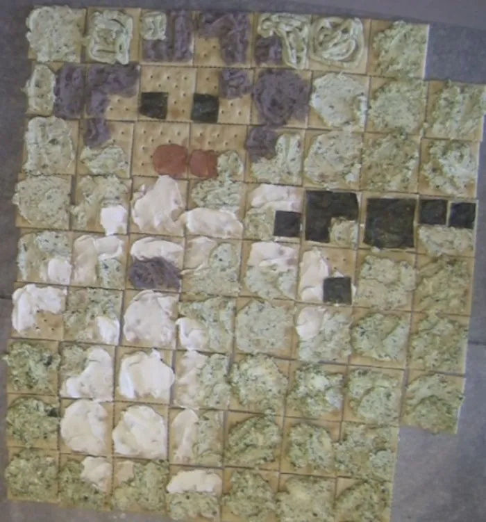 Star Wars' Princess Leia In Crackers And Cheese