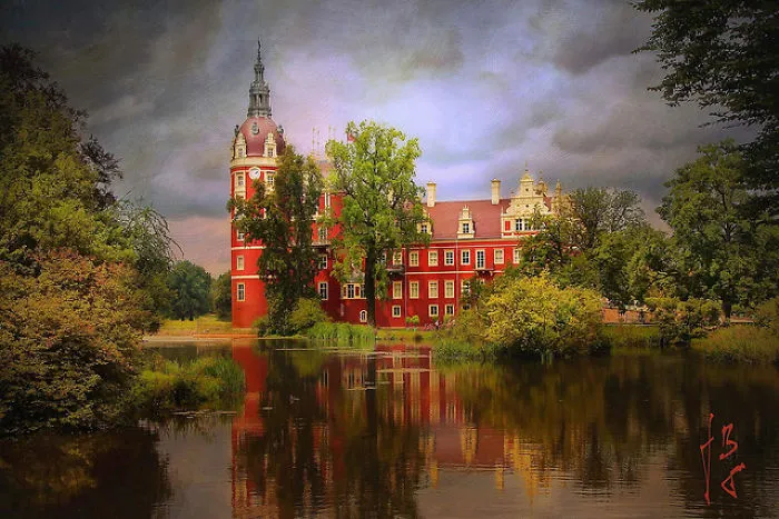 Fürst Pückler Castle, Bad Muskau, Germany